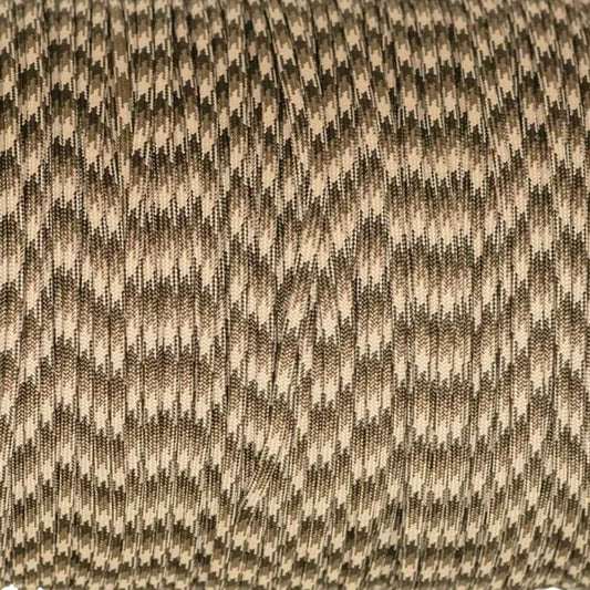 550 Paracord Desert Storm Made in the USA Nylon/Nylon (100 ft)
