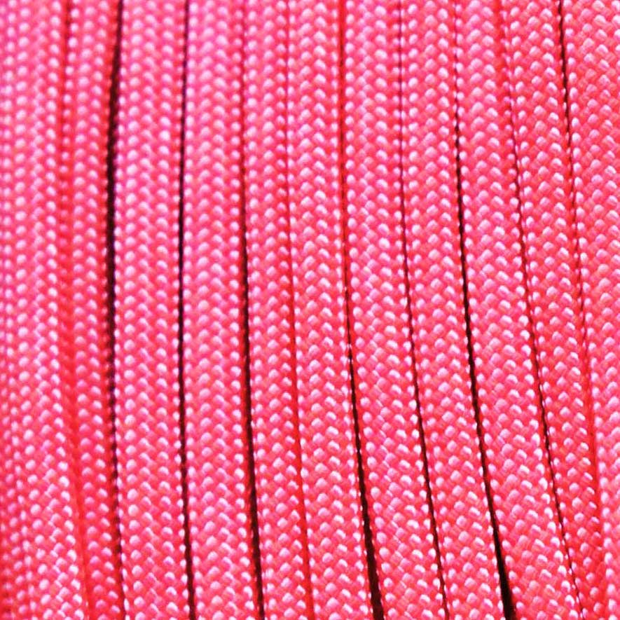 550 Paracord Light Rose Pink Made in the USA Nylon/Nylon