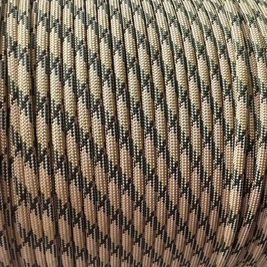 550 Paracord Lowland Forest Made in the USA Nylon/Nylon (100 ft)