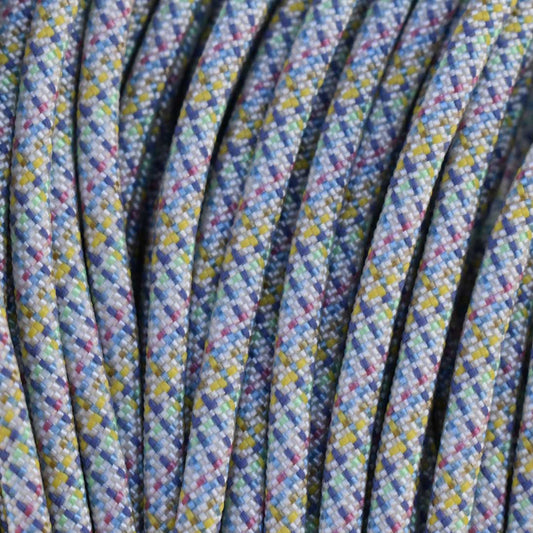 550 Paracord Pastel Speckles Made in the USA Nylon/Nylon (100 ft)