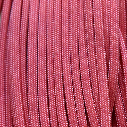 550 Paracord Rose Pink Made in the USA Nylon/Nylon