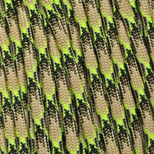 550 Paracord Swamp Snake Made in the USA Nylon/Nylon (100 ft)