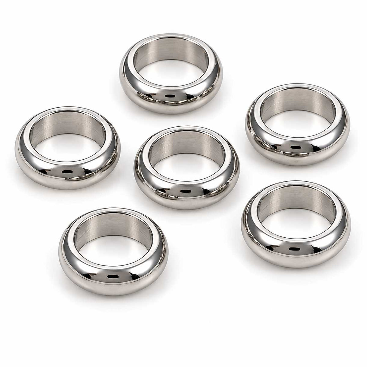 5 mm 201 Stainless Steel Spacer Beads (10 Pack) 280-