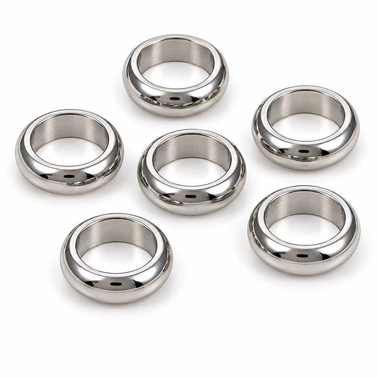 5 mm 201 Stainless Steel Spacer Beads (10 Pack) 280-