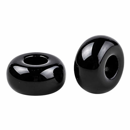 675 Pcs. Opaque Acrylic Black Bead/Charm (1 Set) 280-