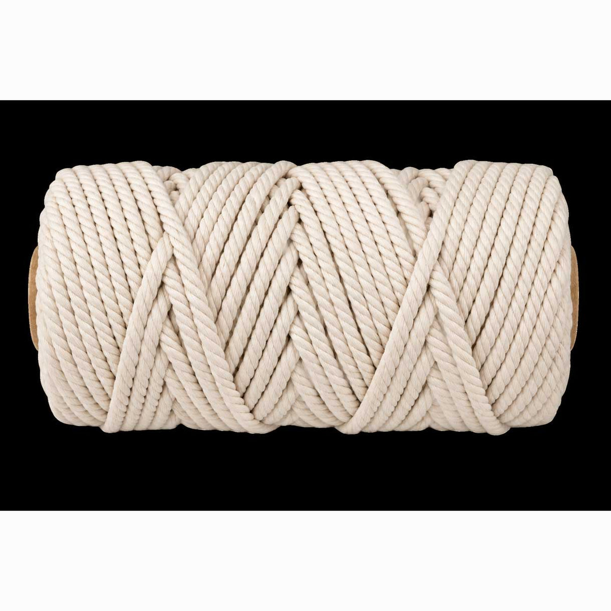 6 mm (1/4") Off White Twisted Cotton Macrame Rope 60 m (65.5 yd) 280-