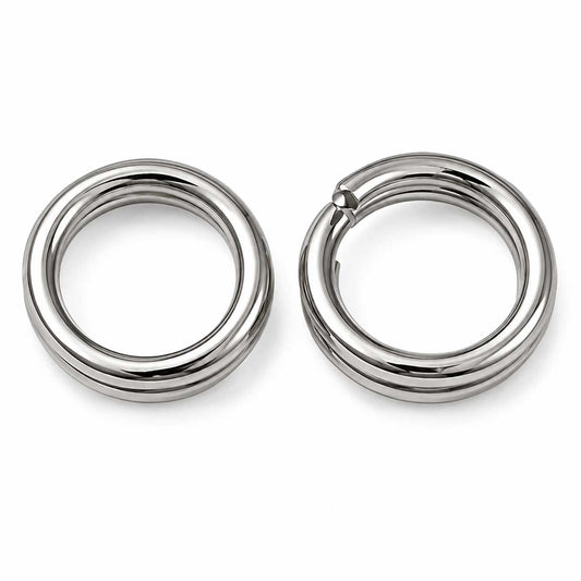 6 mm 304 Stainless Steel Split/Jump Rings 6x1.4 mm 280-