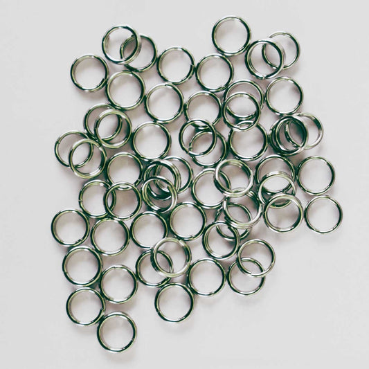 6mm PVD Vacuum Plating 304 Stainless Steel Open Jump Rings