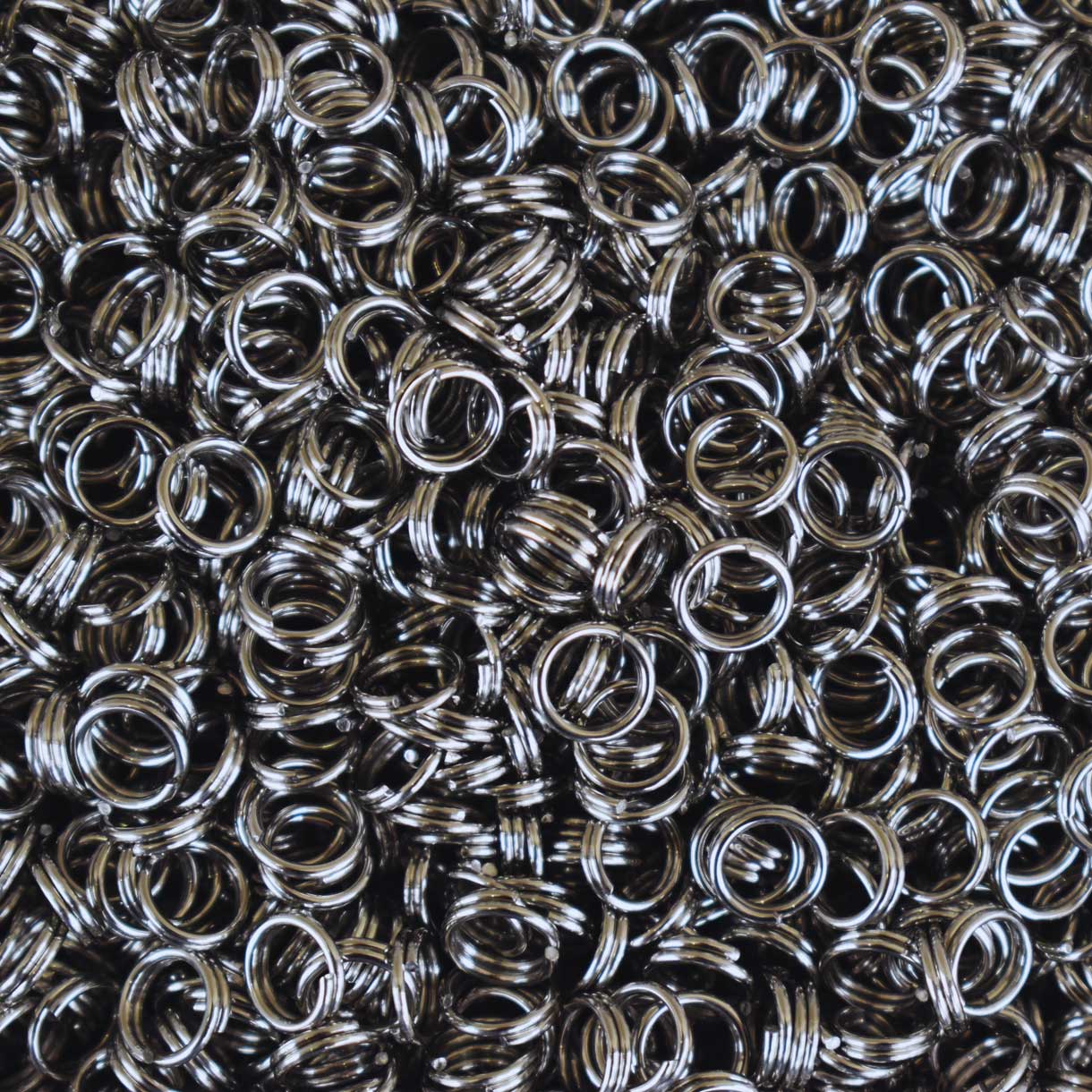 6mm PVD Vacuum Plating 304 Stainless Steel Open Jump Rings
