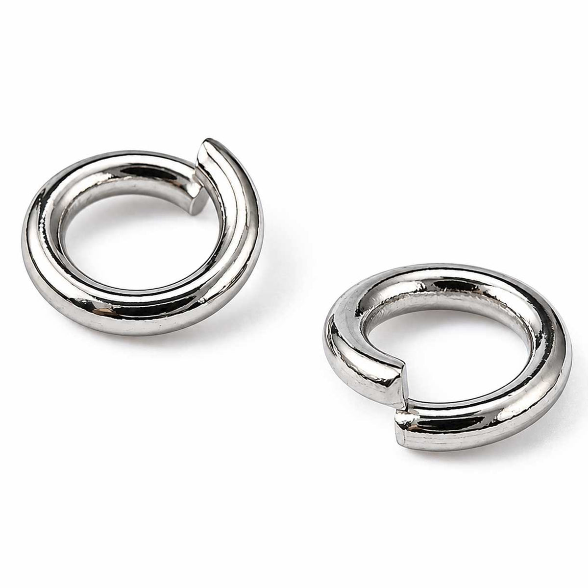 7 mm 304 Stainless Steel Open Jump Rings 280-
