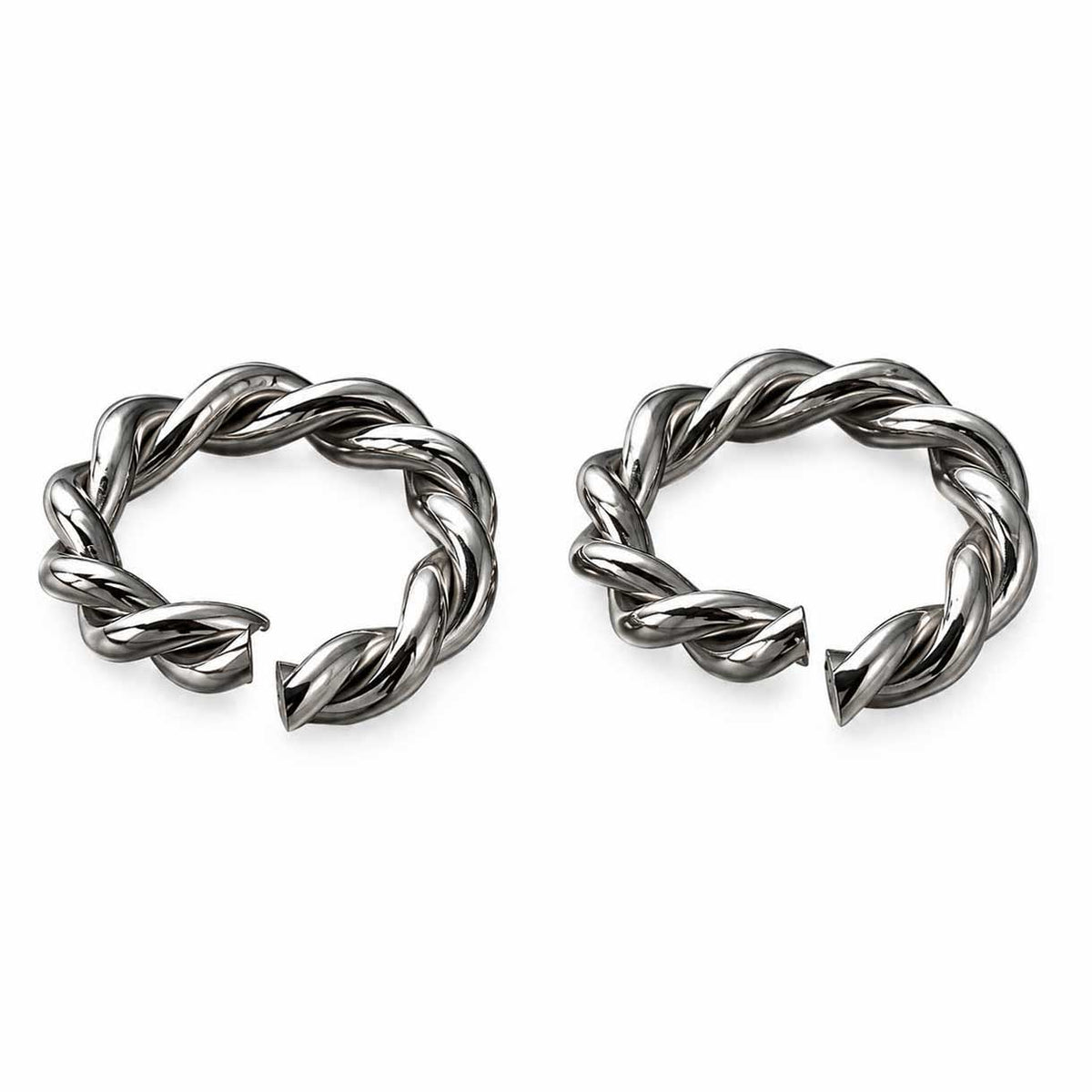 7 mm 304 Stainless Steel Open Twisted Jump Rings (25 Pack) 280-