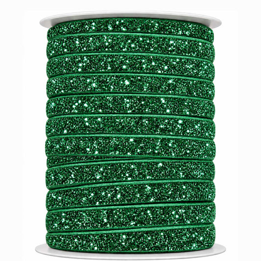 9.75 mm Light Sea Green Glitter Sparkle Ribbon 50 yd (45.5 m) 280-