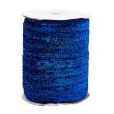9.75mm Blue Glitter Sparkle Ribbon 50yd (45.5m)