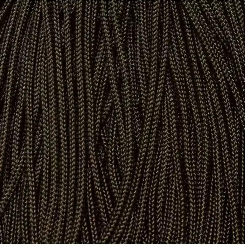 95 Paracord (Type 1) Acid Dark Brown Made in the USA (100 FT.)  163- nylon/nylon paracord