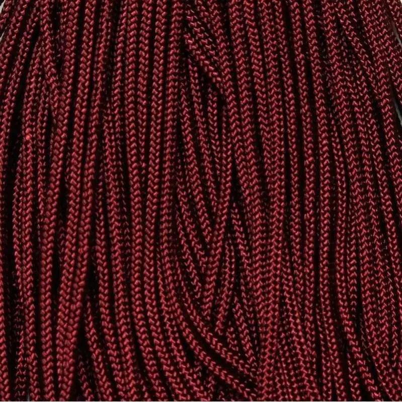 95 Paracord (Type 1) Burgundy Made in the USA  (100 FT.)  163- nylon/nylon paracord