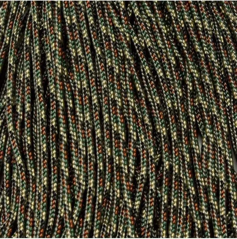 95 Paracord (Type 1) Camo Pattern Made in the USA  (100 FT.)  163- nylon/nylon paracord