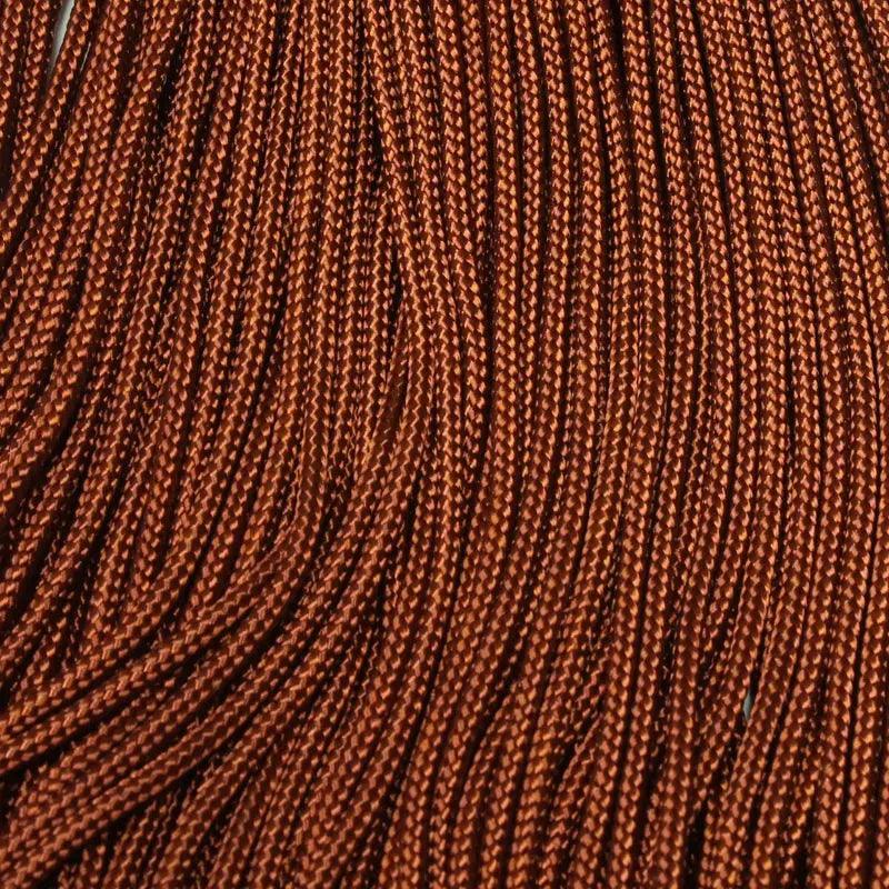 95 Paracord (Type 1) Rust Made in the USA  (100 FT.)  163- nylon/nylon paracord