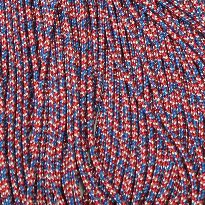 95 Paracord (Type 1) Stars N Stripes Made in the USA  (100 FT.)  163- nylon/nylon paracord