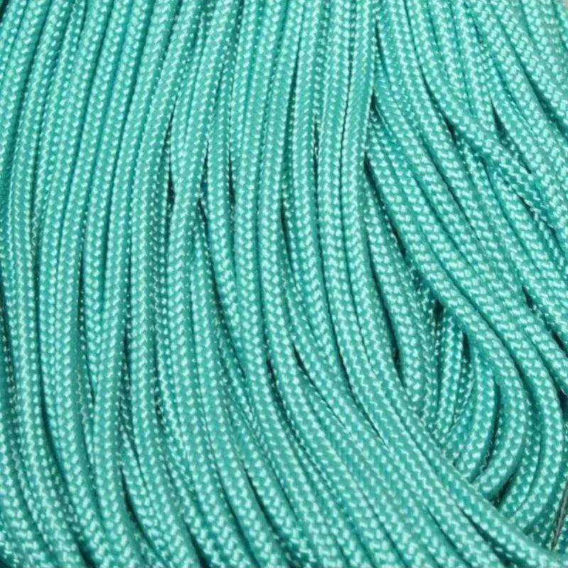 95 Paracord (Type 1) Turquoise Made in the USA  (100 FT.)  163- nylon/nylon paracord