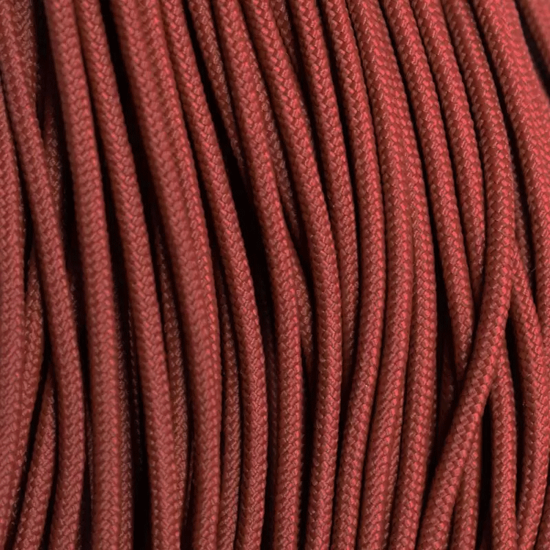 95 Paracord Type 1 Crimson Red Made in the USA Nylon/Nylon(100 FT.) - Paracord Galaxy