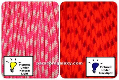 95 Paracord Type 1 Fashionista 50/50 Made in the USA Nylon/Nylon(100 FT.) - Paracord Galaxy