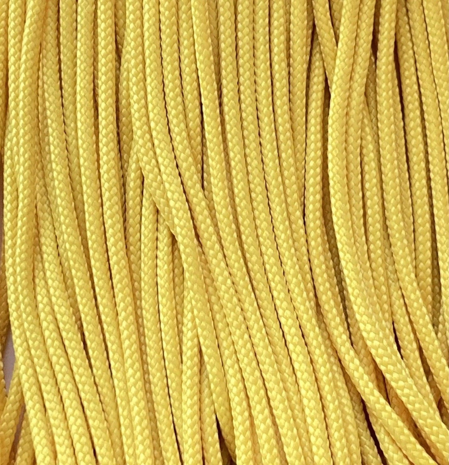 95 Paracord Type 1 FS Yellow Made in the USA Nylon/Nylon(100 FT.) - Paracord Galaxy