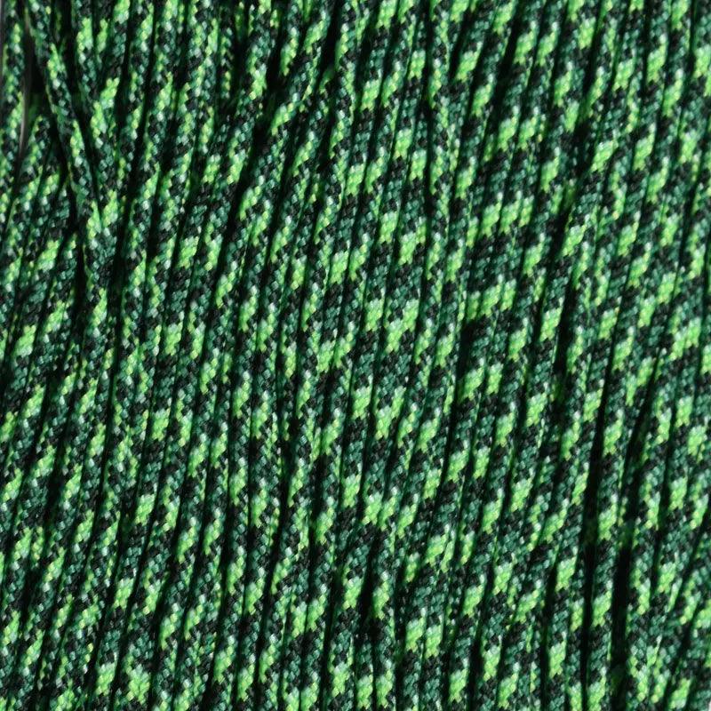 95 Paracord Type 1 Green Blend Made in the USA Nylon/Nylon(100 Ft) - Paracord Galaxy