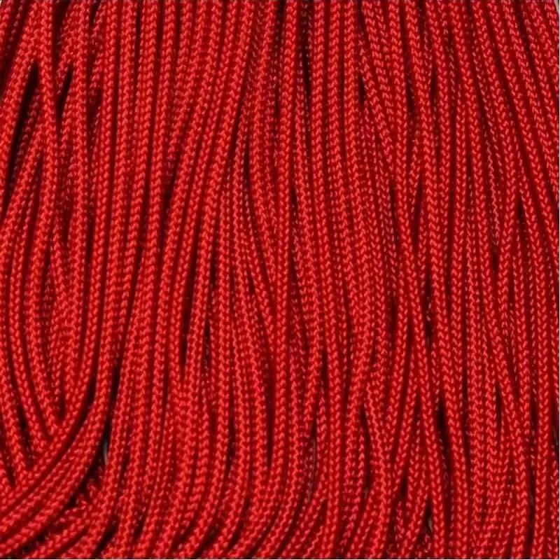 95 Paracord Type 1 Imperial Red Made in the USA Nylon/Nylon - Paracord Galaxy