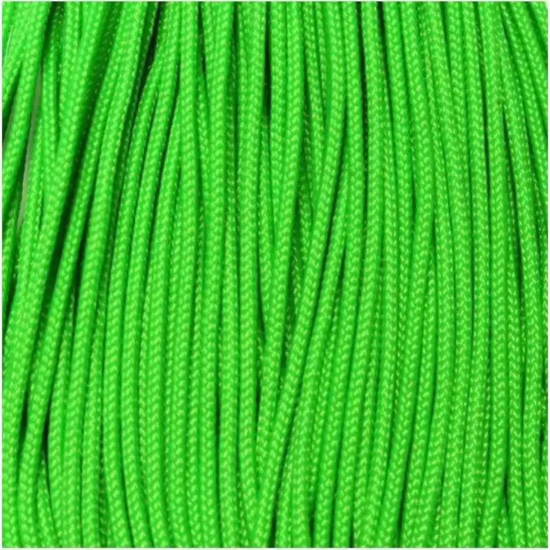95 Paracord Type 1 Neon Green Made in the USA Nylon/Nylon - Paracord Galaxy