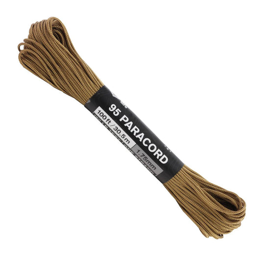 95 Paracord Type 1 Tan Made in the USA Polyester/Nylon