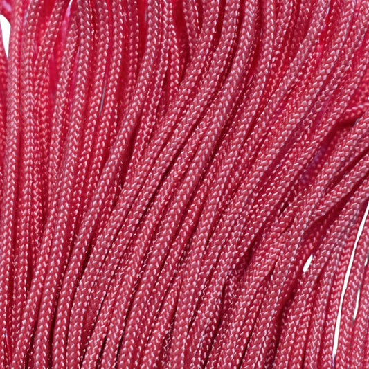 95 Paracord Type 1 Rose Pink  Made in the USA Nylon/Nylon (100 ft)