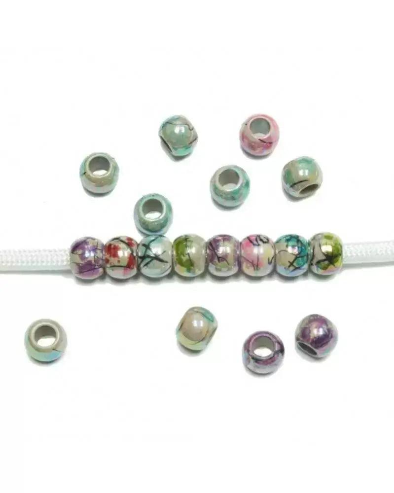 Acrylic Spacer Bead Random Colors (10 pack)  China