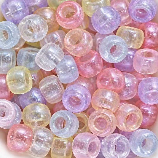 Acrylic Colored Pastel Beads (50 Pack) 280-