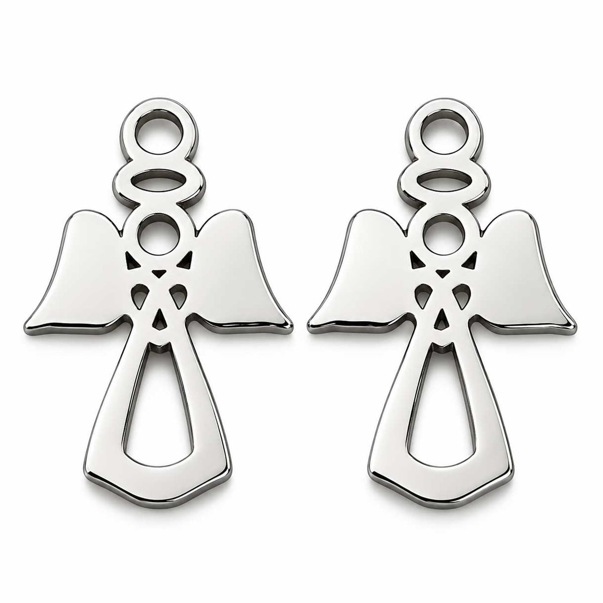 Angel Laser Cut 316 Stainless Steel Pendant/Charm (10 Pack) 280-