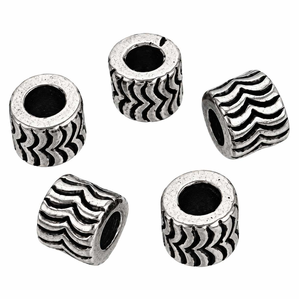 Antique Silver Bird Wing 304 S. S. Bead/Charm (5 Pack) 280-