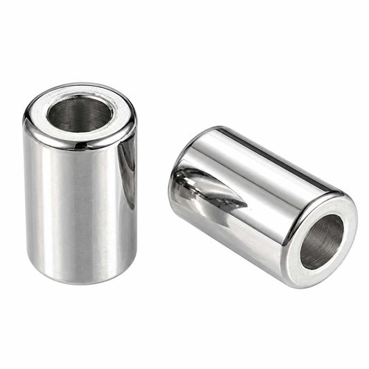 Antique Silver Slider Column Alloy Bead/Charm (10 Pack) 280-
