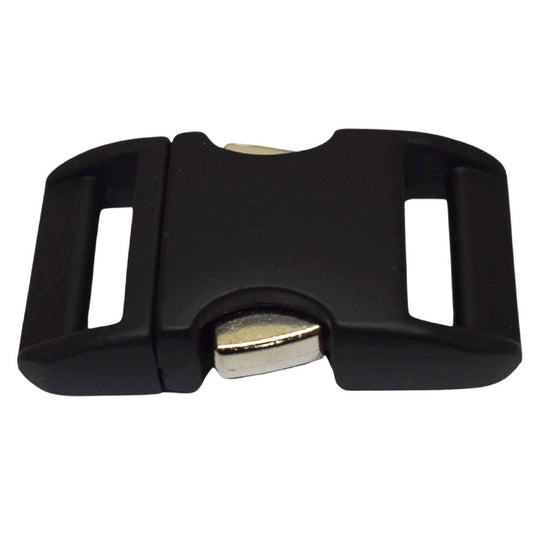 BZ Matte Black 1" Aluminum Side Release Buckle (1 Pack)
