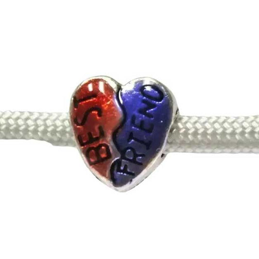 Best Friend Heart Bead (5 Pack)