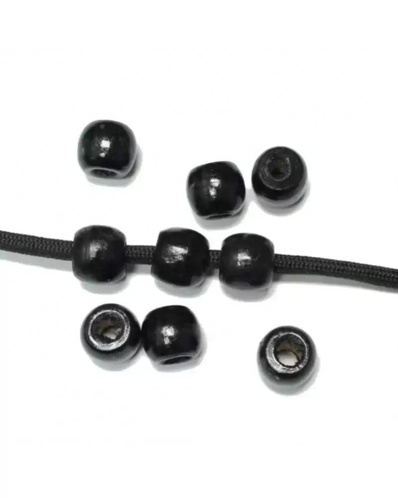 Black Wood Bead (25 pack)  China