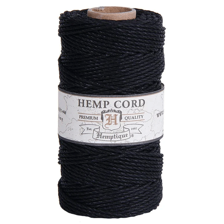  Black Hemp Twine/Cord Spool 162-313