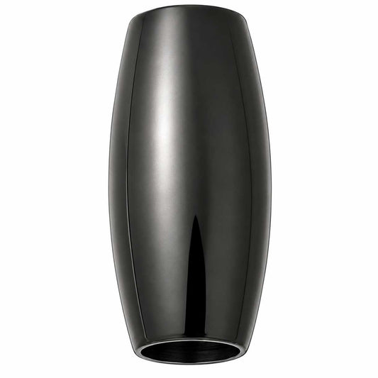 Black Long Barrel Metal Beads 304 Stainless Steel (2 Pack) 280-