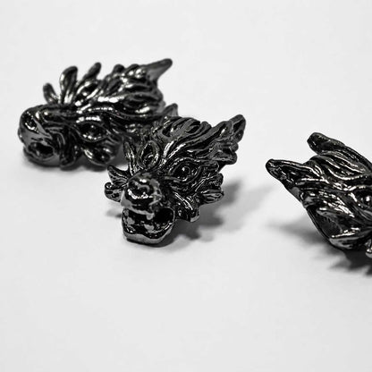 Black Wolf Bead (5 Pack) China