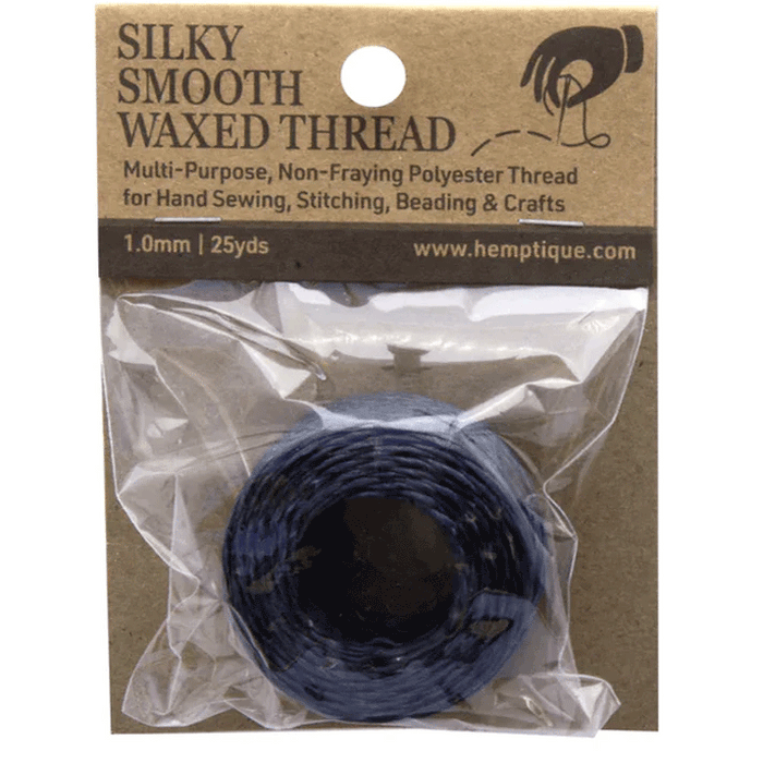 Blue Silky Smooth Waxed Thread/Cord 162-293