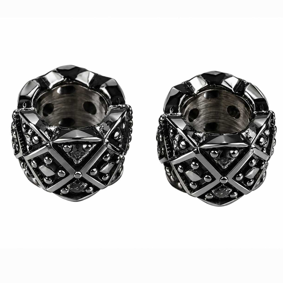 Brass Black Diamond/Triangle Bead/Charm (2 Pack) 280-