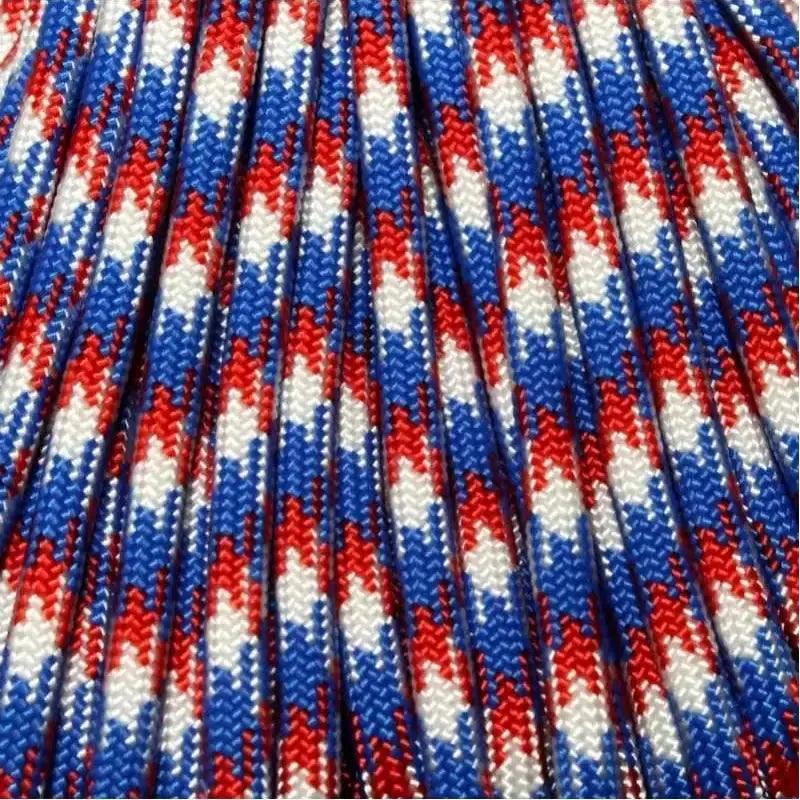 Buffalo Bills 550 Paracord Made in the USA  (100 FT.)  167- poly/nylon paracord