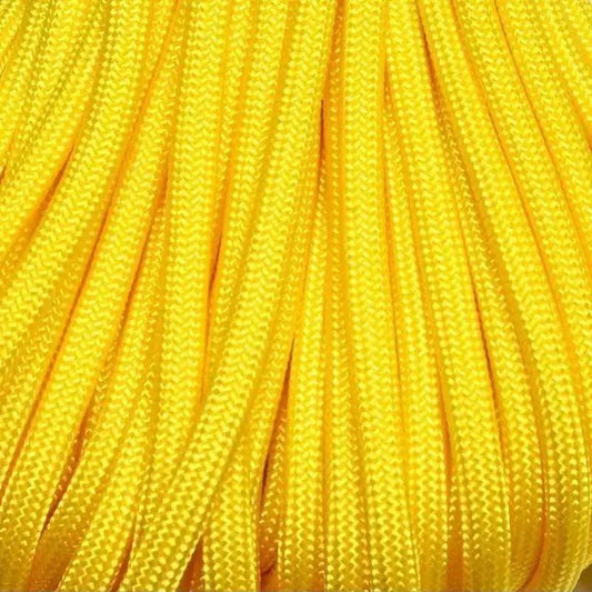Canary Yellow 550 Paracord Made in the USA 1000FtSpool 167- poly/nylon paracord