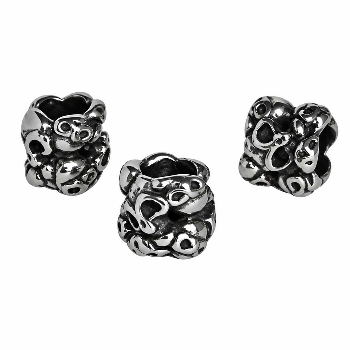 Catacombs Skull Bead (5 pack) China