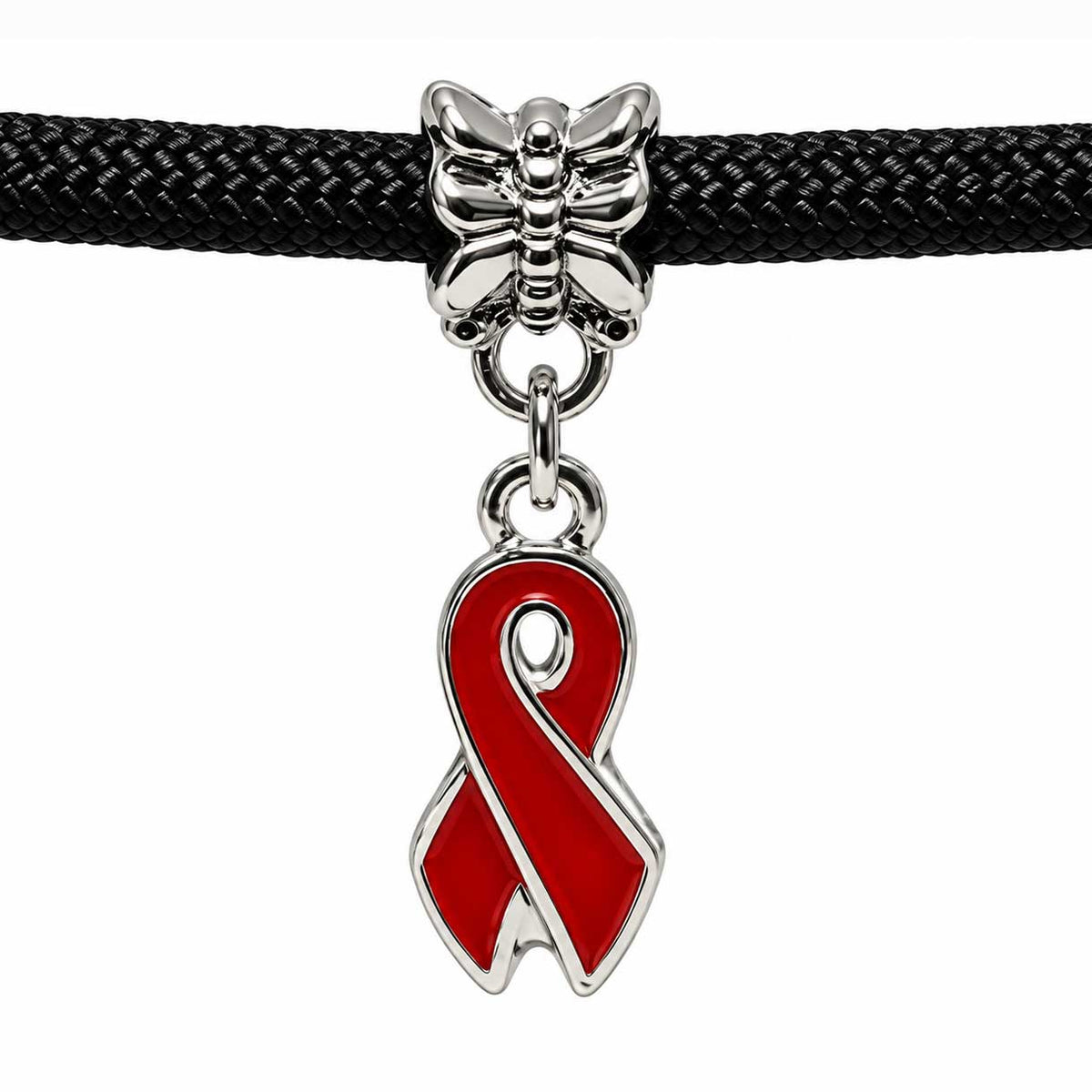 Charm Dangling Red Ribbon (10 pack) China