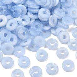 Cornflower Blue Acrylic Disc/Spacer Bead/Charm