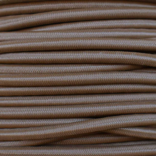 Coyote Brown Shock/Bungee/Elastic Cord  Nylon/Rubber (100  ft)